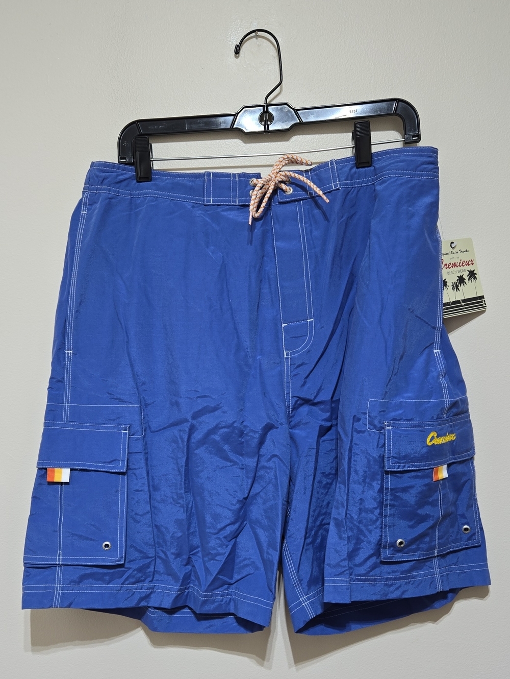 Daniel Cremieux Blue Men's Cargo Swim Shorts